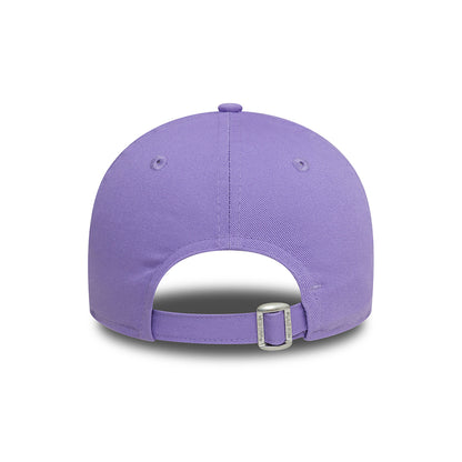 Casquette Femme 9FORTY MLB League Essential L.A. Dodgers mauve NEW ERA