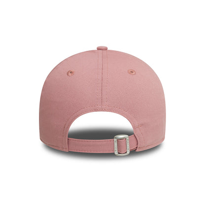Casquette Femme 9FORTY MLB League Essential L.A. Dodgers rose foncé-blanc NEW ERA