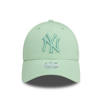 Casquette Femme 9FORTY MLB League Essential New York Yankees vert menthe NEW ERA