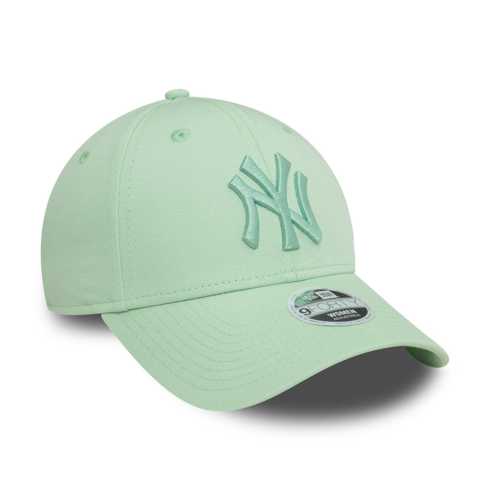 Casquette Femme 9FORTY MLB League Essential New York Yankees vert menthe NEW ERA