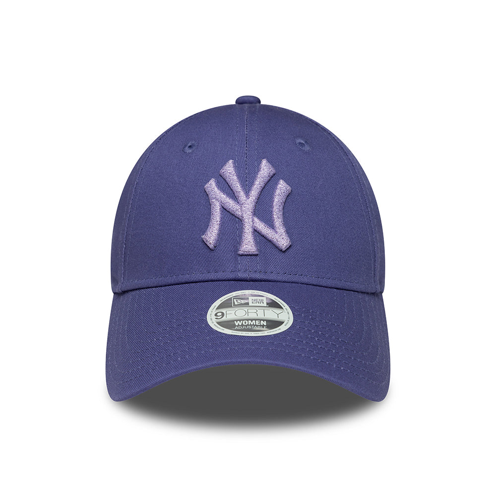 Casquette Femme 9FORTY MLB Metallic New York Yankees encre-lavande NEW ERA