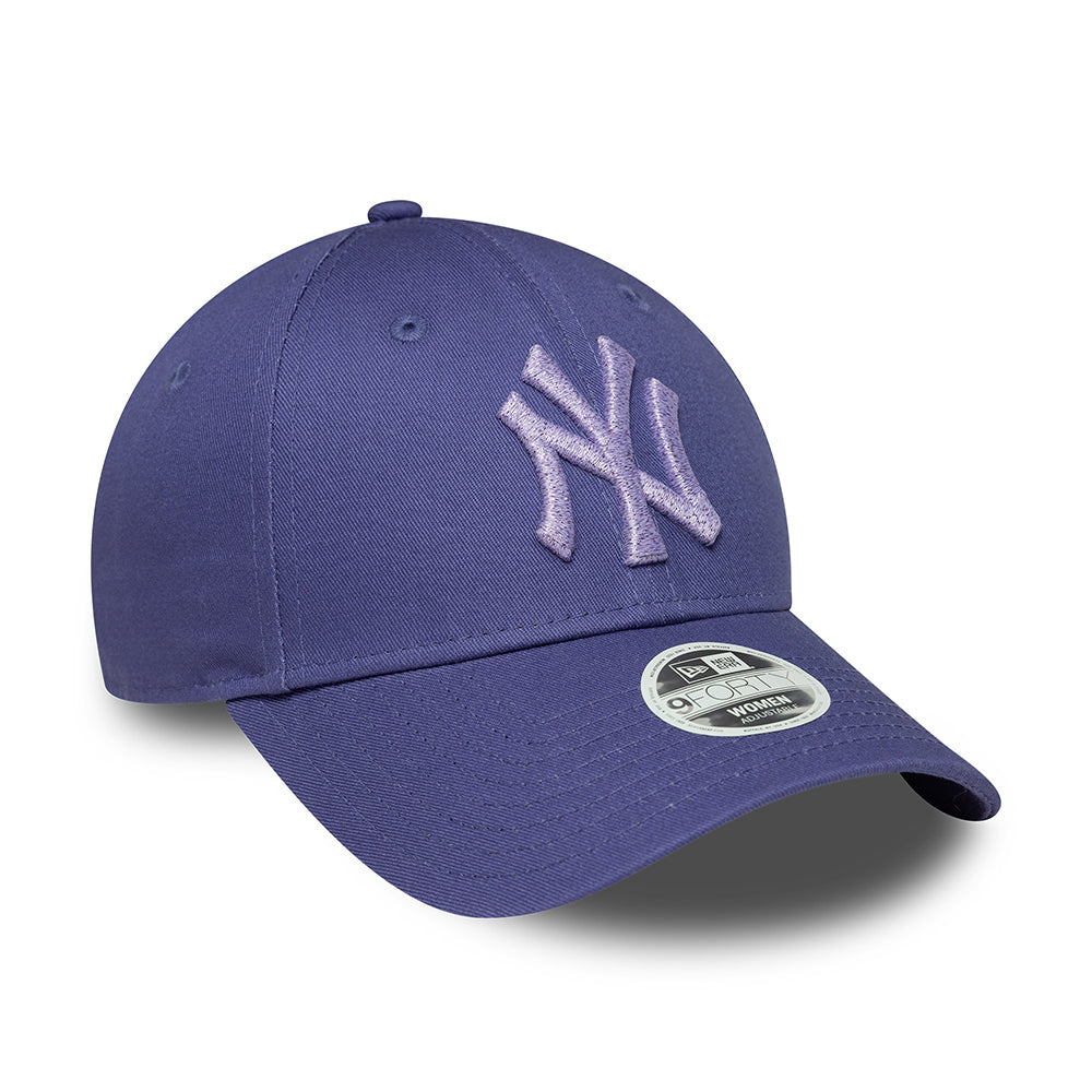 Casquette Femme 9FORTY MLB Metallic New York Yankees encre-lavande NEW ERA