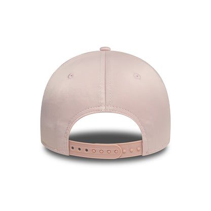 Casquette Femme 9FORTY MLB Satin New York Yankees rose blush NEW ERA