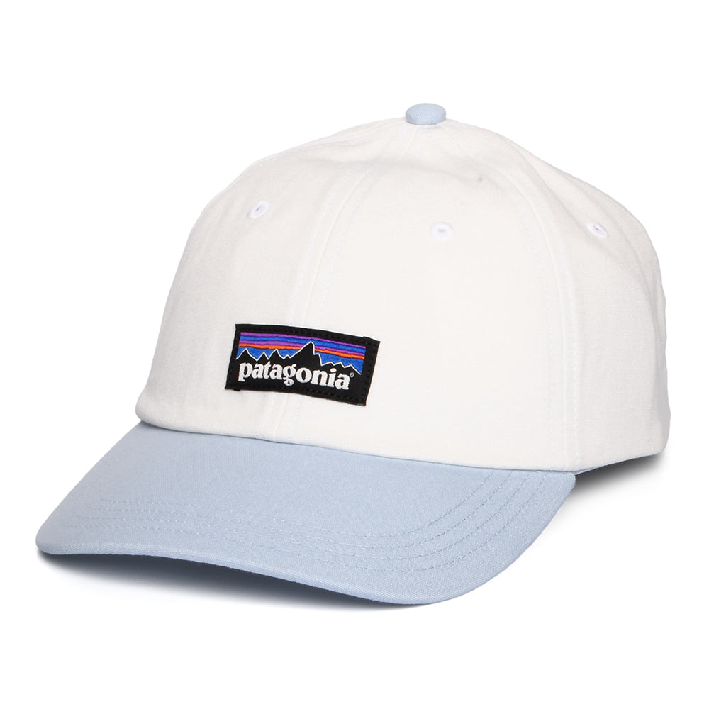Casquette en Coton Bio P-6 Label Trad crème-bleu clair PATAGONIA