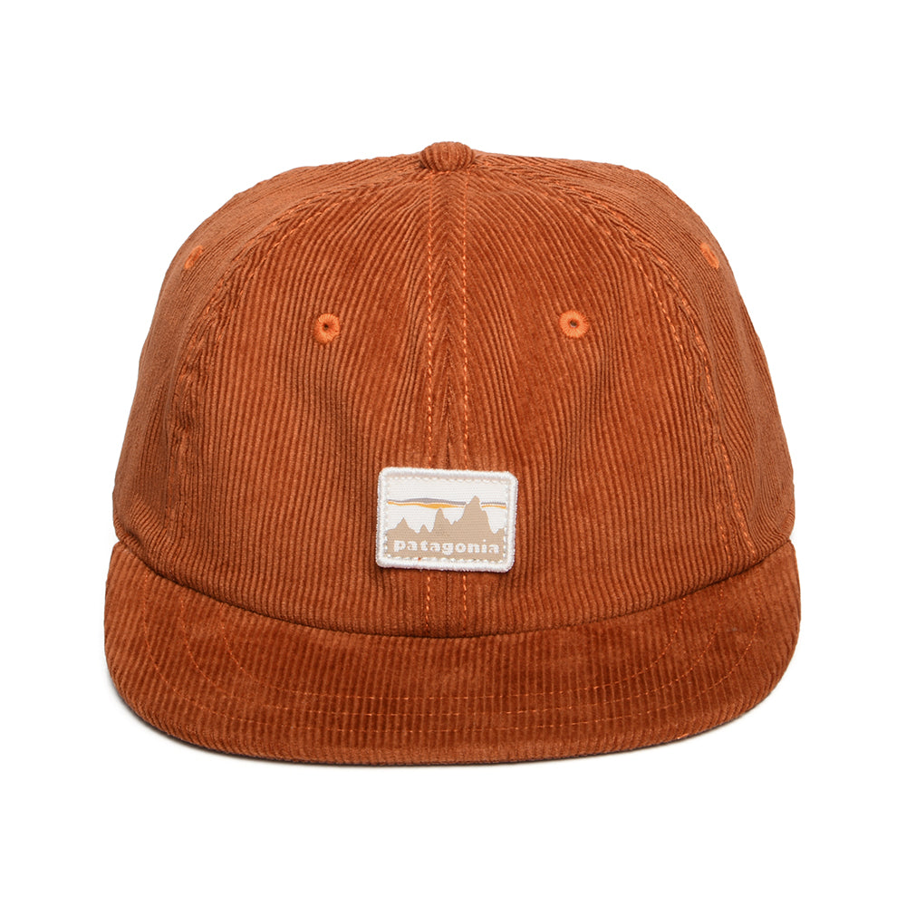 Casquette Snapback en Velours Côtelé 73 Skyline sienne brûlée PATAGONIA