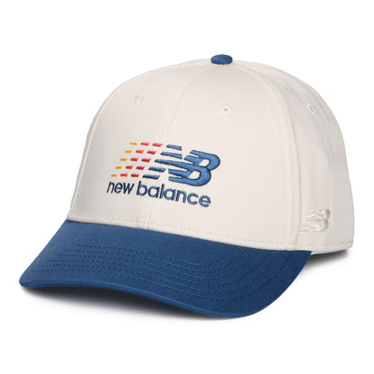 Casquette Snapback Athletics Multi Colour Logo blanc cassé-bleu NEW BALANCE