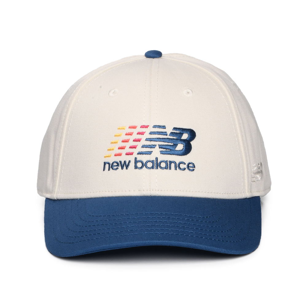 Casquette Snapback Athletics Multi Colour Logo blanc cassé-bleu NEW BALANCE