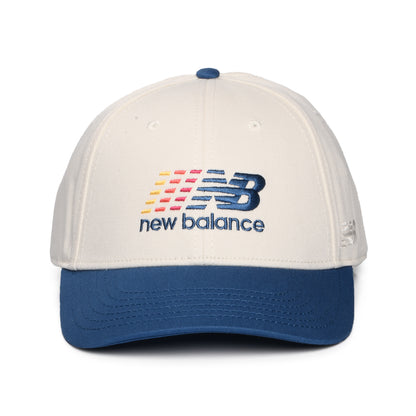 Casquette Snapback Athletics Multi Colour Logo blanc cassé-bleu NEW BALANCE