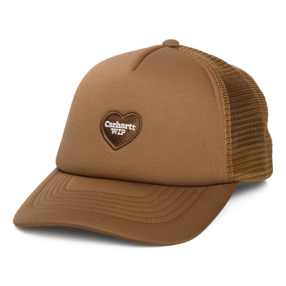 Casquette Trucker Heart Patch marron CARHARTT WIP