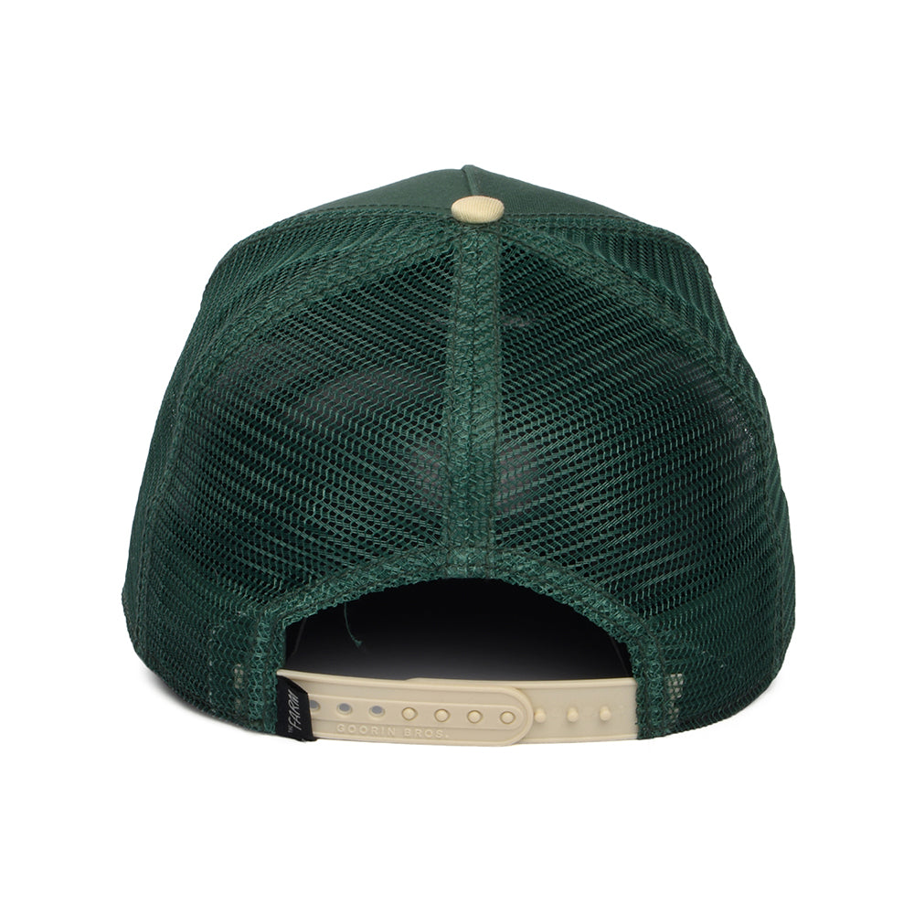 Casquette Trucker Stag vert GOORIN