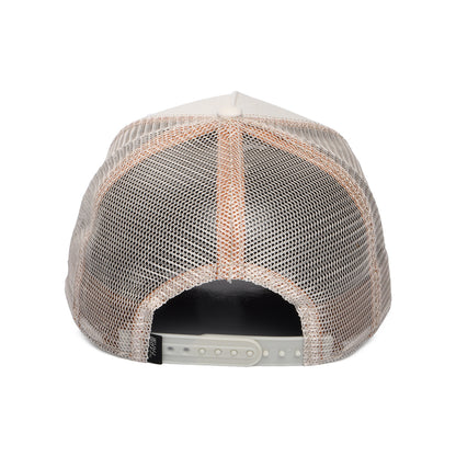 Casquette Trucker Warrior Cheetah crème GOORIN