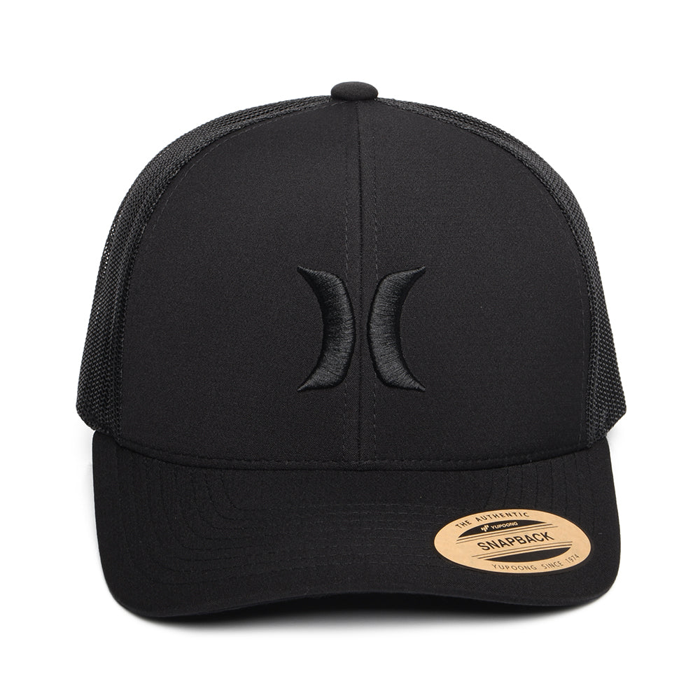Casquette Trucker Del Mar noir sur noir HURLEY