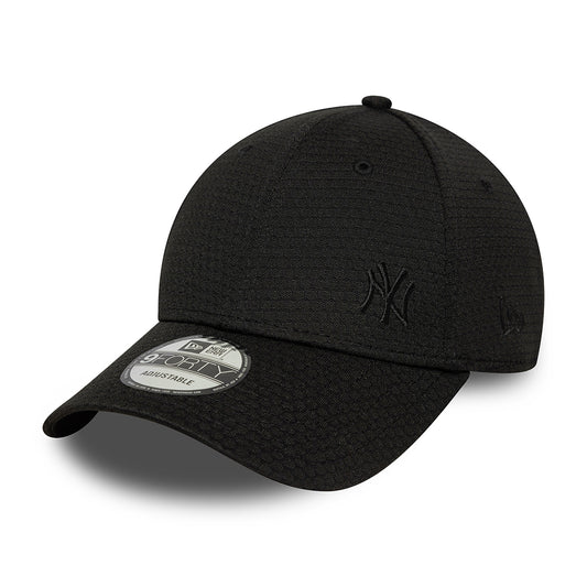 Casquette 9FORTY MLB Flawless Mesh New York Yankees noir sur noir NEW ERA