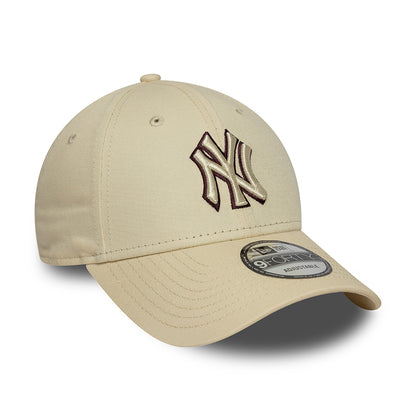 Casquette 9FORTY MLB Team Outline New York Yankees beige-marron NEW ERA