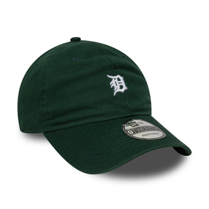 Casquette 9TWENTY MLB Mini Washed Detroit Tigers vert foncé-blanc NEW ERA