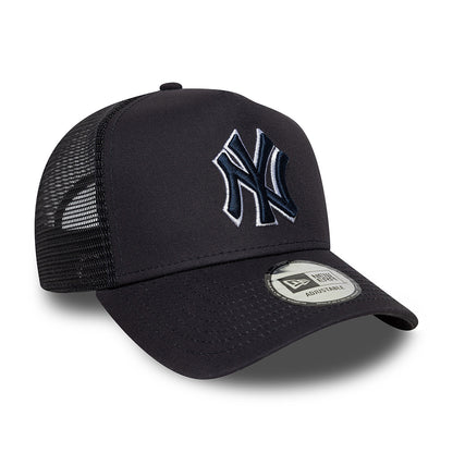 Casquette Trucker MLB Outline A-Frame New York Yankees bleu marine NEW ERA