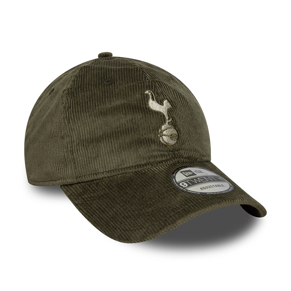 Casquette 9TWENTY Cord Tottenham Hotspur FC olive NEW ERA