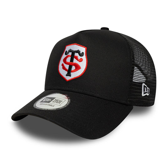 Casquette Trucker A-Frame Team Logo Stade Toulousain noir NEW ERA