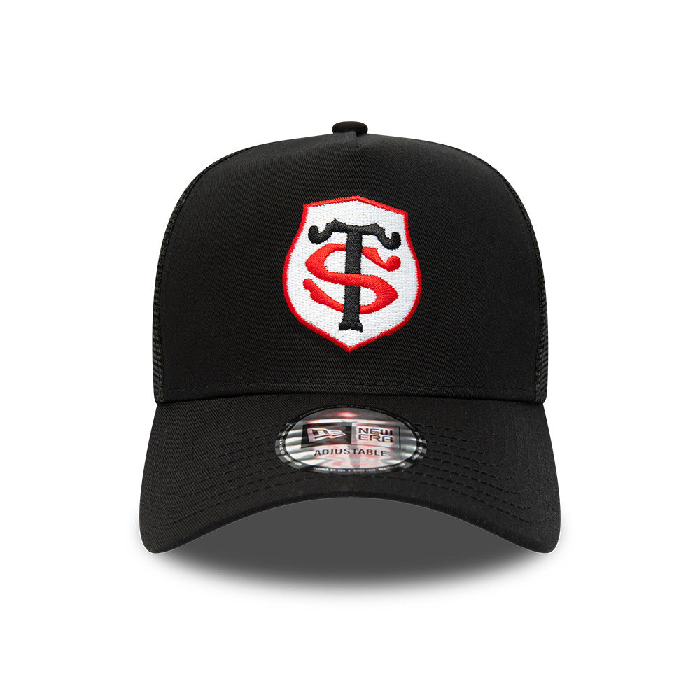 Casquette Trucker A-Frame Team Logo Stade Toulousain noir NEW ERA