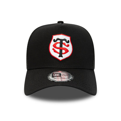 Casquette Trucker A-Frame Team Logo Stade Toulousain noir NEW ERA