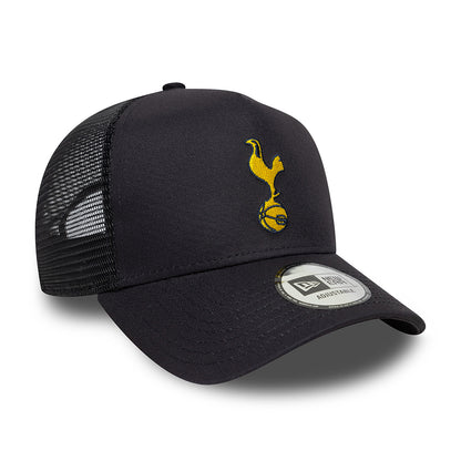 Casquette Trucker A-Frame Seasonal Tottenham Hotspur FC bleu marine-jaune NEW ERA