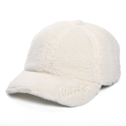 Casquette en Fausse Fourrure Sherpa Celano crème VANS