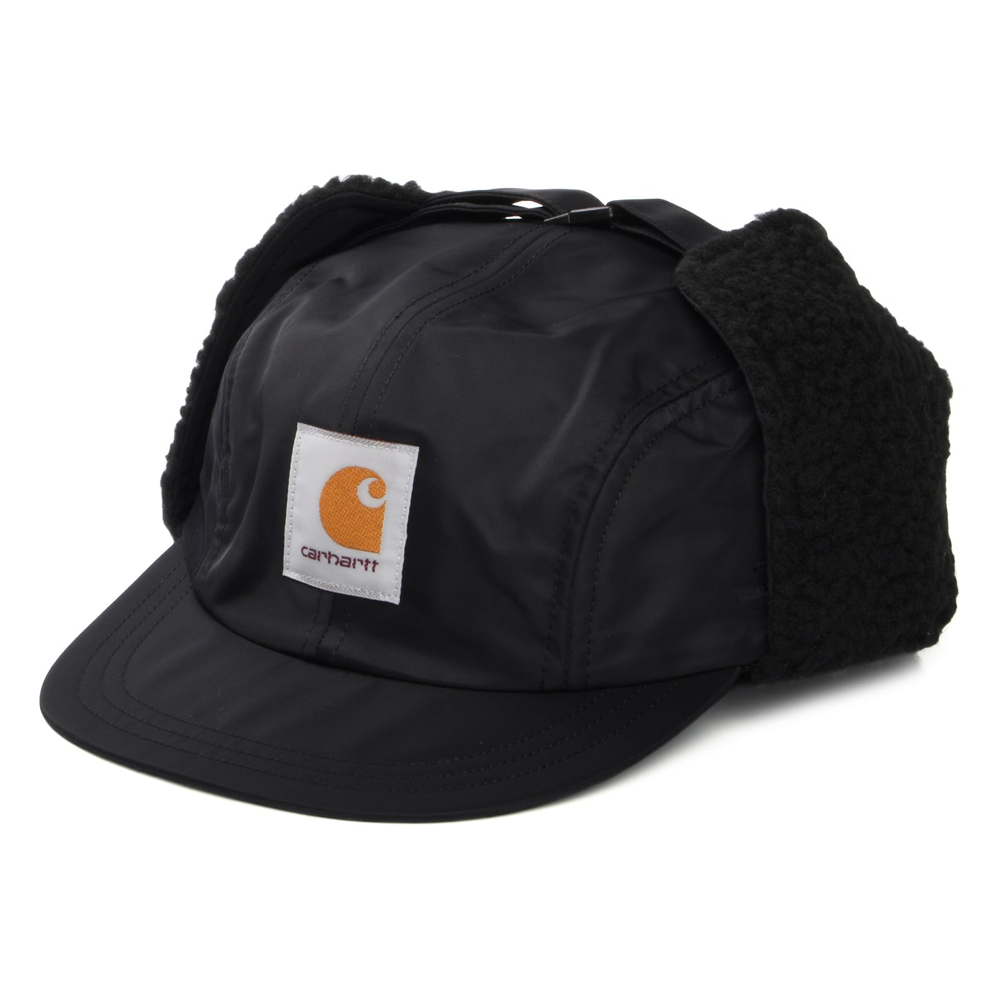 Casquette 4 Panel Avec Protège-Oreilles Oltera noir CARHARTT WIP