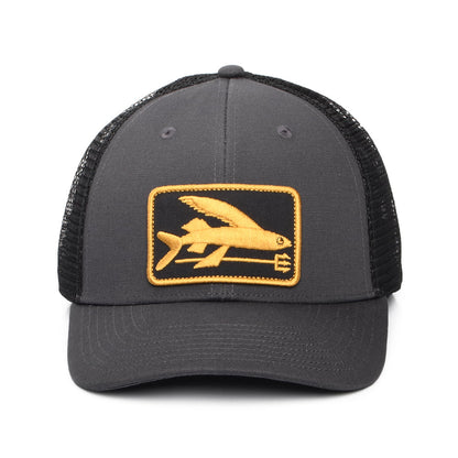 Casquette Trucker LoPro Flying Fish gris-noir PATAGONIA