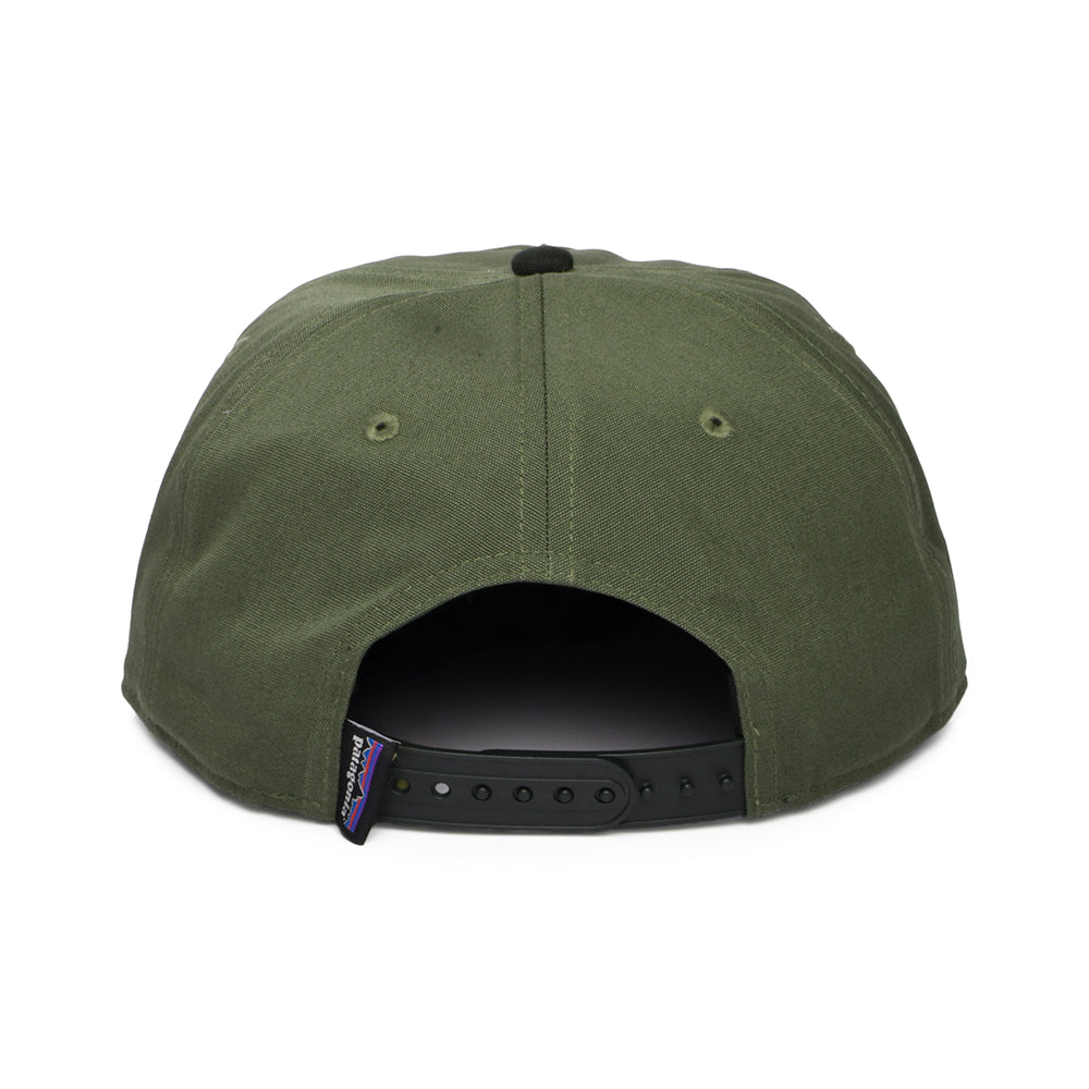 Casquette en Coton Bio Boardshort Label Funfarer vert PATAGONIA