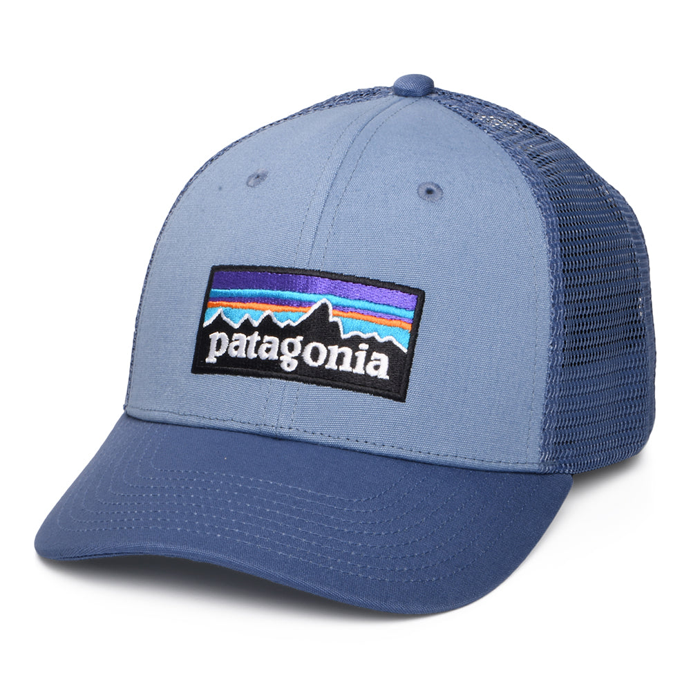 Casquette Trucker en Coton Bio LoPro P-6 Logo bleu PATAGONIA