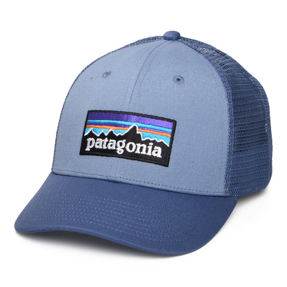 Casquette Trucker en Coton Bio LoPro P-6 Logo bleu PATAGONIA