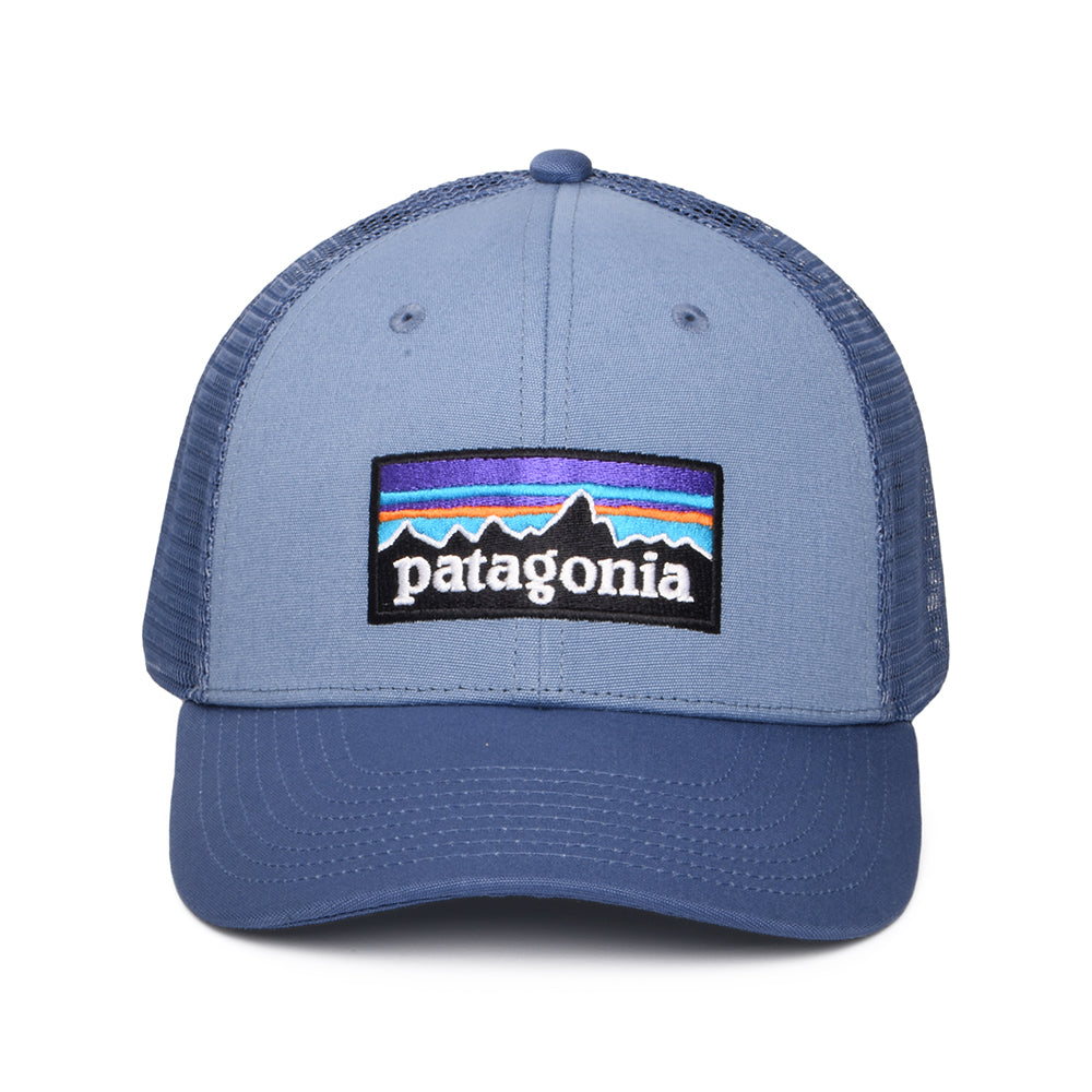 Casquette Trucker en Coton Bio LoPro P-6 Logo bleu PATAGONIA