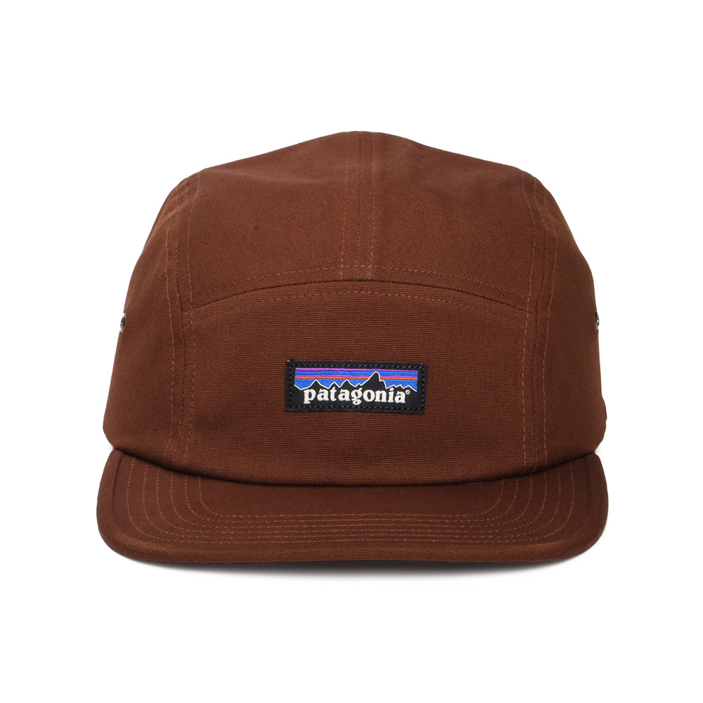 Casquette 5 Panel en Coton Bio Maclure rouille foncé PATAGONIA