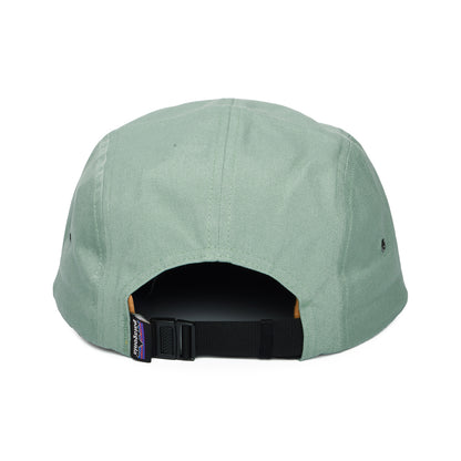Casquette 5 Panel en Coton Bio Maclure taupe-moutarde-menthe PATAGONIA
