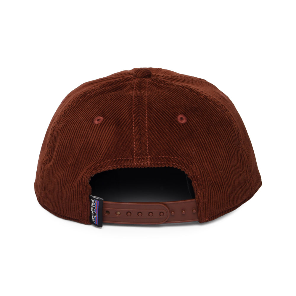 Casquette Snapback en Velours Côtelé 73 Skyline rouille foncé PATAGONIA