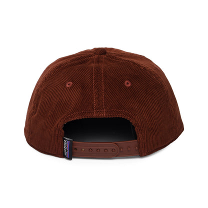 Casquette Snapback en Velours Côtelé 73 Skyline rouille foncé PATAGONIA
