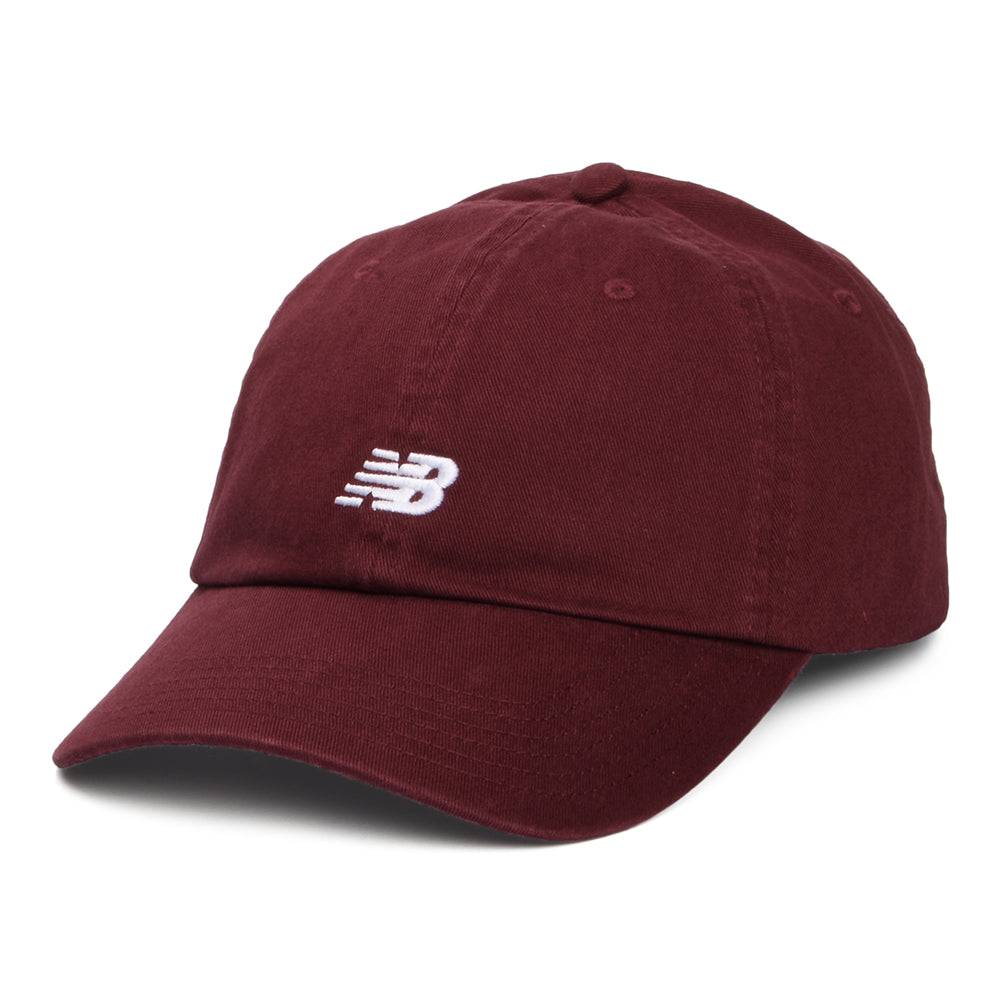 Casquette en Coton Sergé Classic V 2.0 bordeaux NEW BALANCE