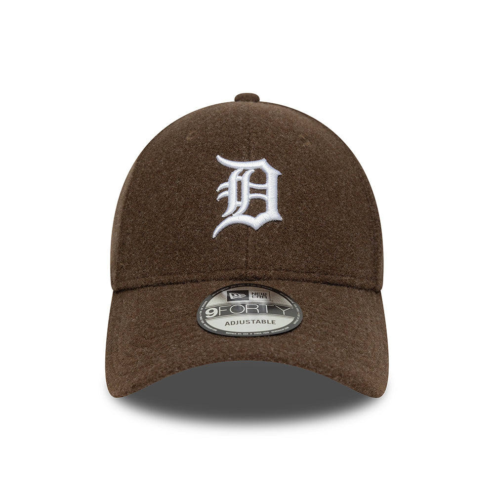 Casquette 9FORTY MLB Melton Detroit Tigers marron-blanc NEW ERA