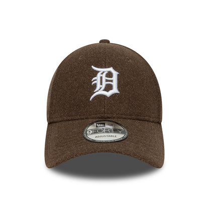 Casquette 9FORTY MLB Melton Detroit Tigers marron-blanc NEW ERA