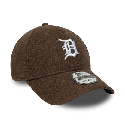 Casquette 9FORTY MLB Melton Detroit Tigers marron-blanc NEW ERA