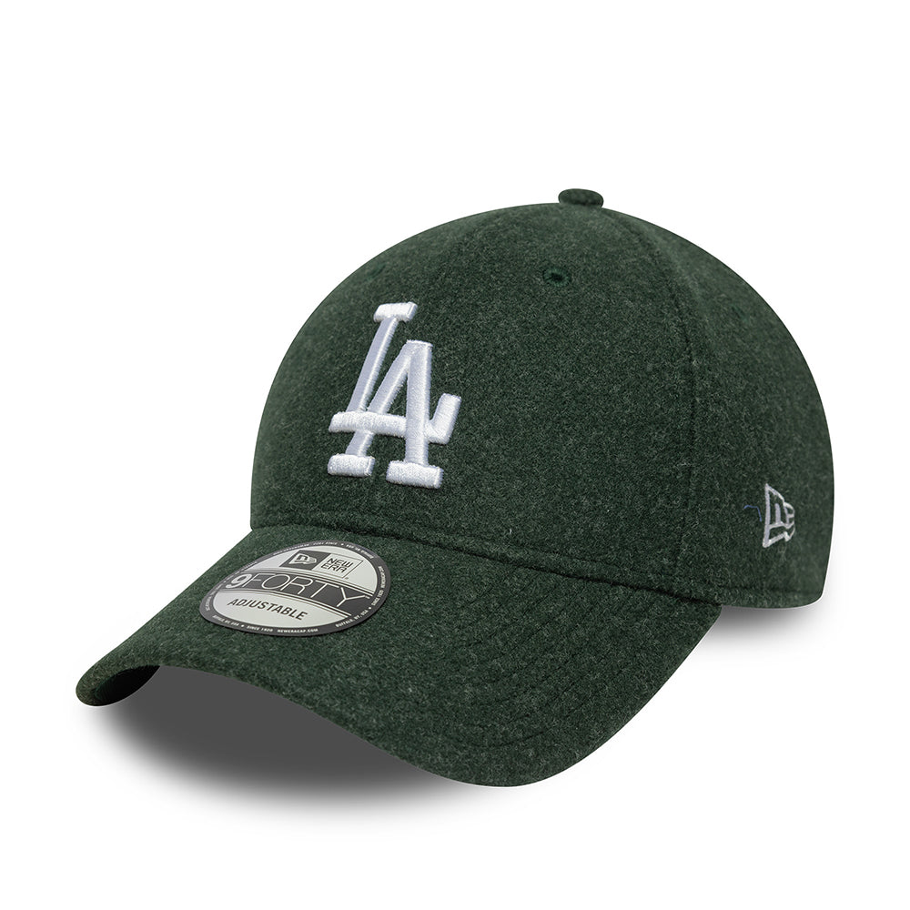 Casquette 9FORTY MLB Melton L.A. Dodgers vert foncé-blanc NEW ERA