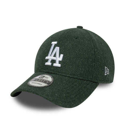 Casquette 9FORTY MLB Melton L.A. Dodgers vert foncé-blanc NEW ERA