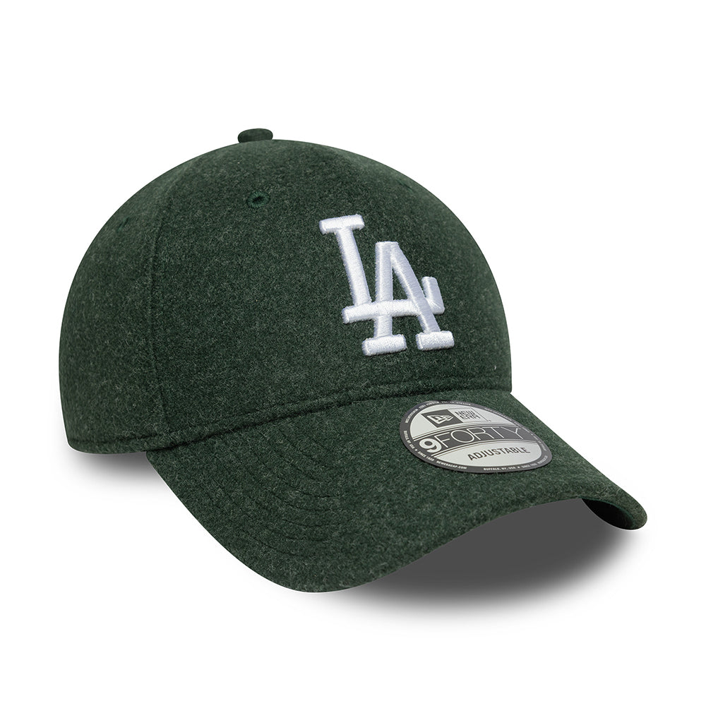 Casquette 9FORTY MLB Melton L.A. Dodgers vert foncé-blanc NEW ERA