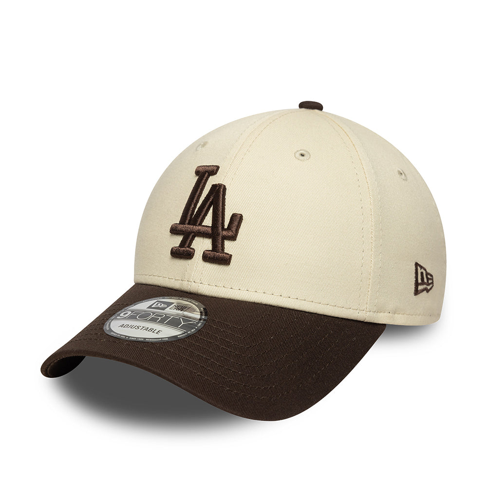 T-shirt New Era LA Dodgers League Essential Oversized Crème T-shirt New Era LA Dodgers League Essential Oversized Crème