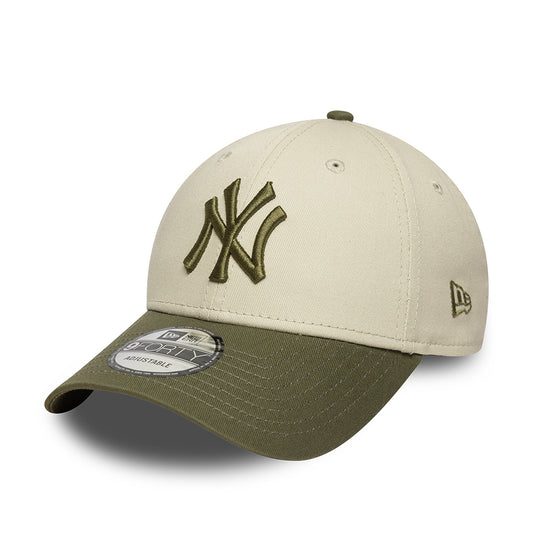 Casquette 9FORTY New York Yankees MLB Side Patch pierre-olive NEW ERA