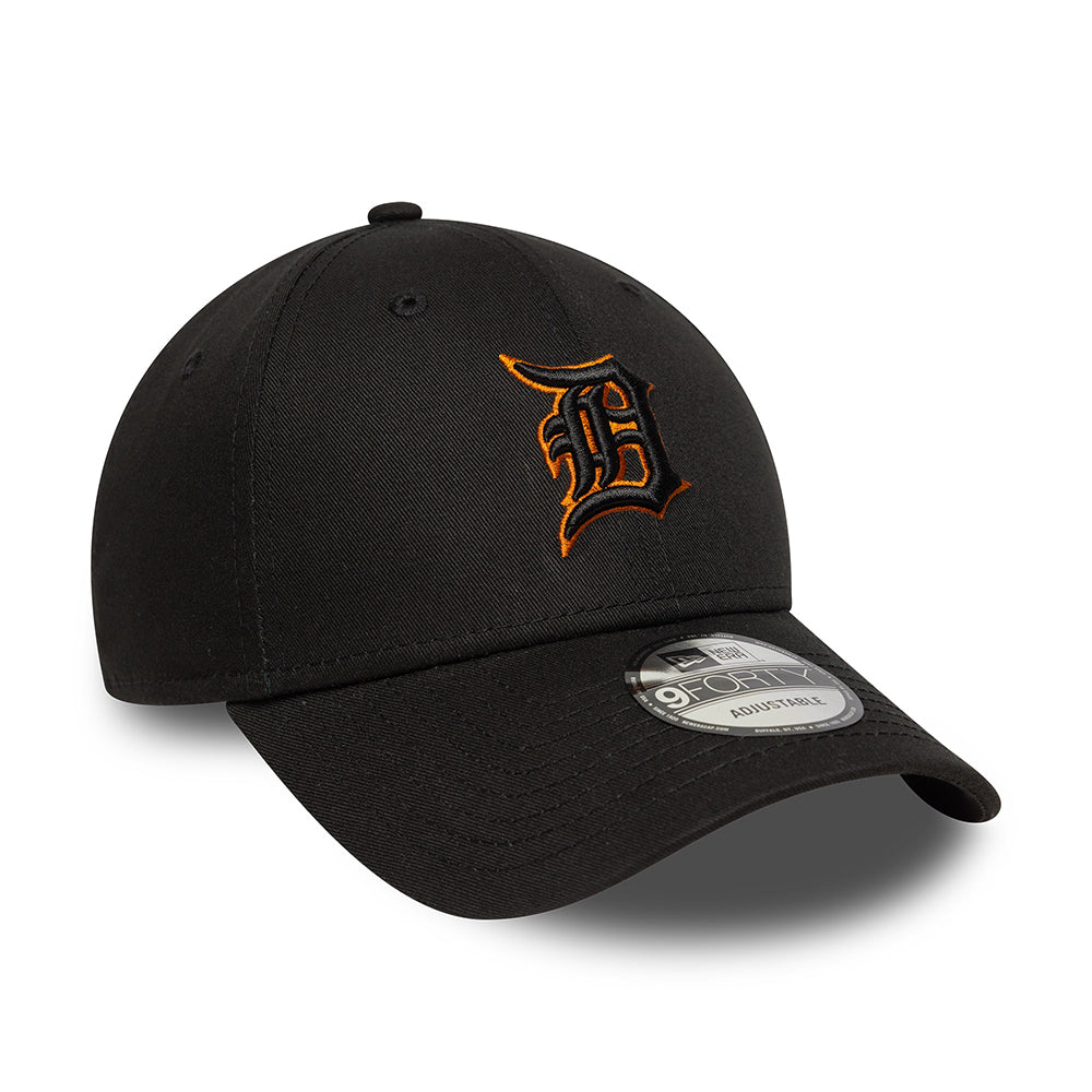 Casquette 9FORTY MLB Team Outline Detroit Tigers noir-toffee NEW ERA