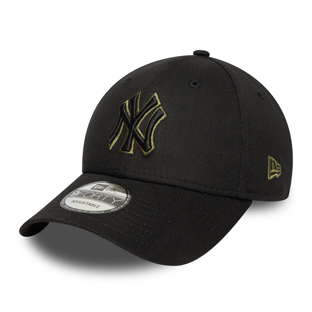 Casquette 9FORTY MLB Team Outline New York Yankees noir-olive NEW ERA