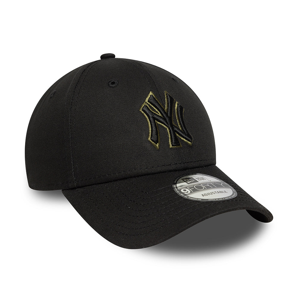Casquette 9FORTY MLB Team Outline New York Yankees noir-olive NEW ERA