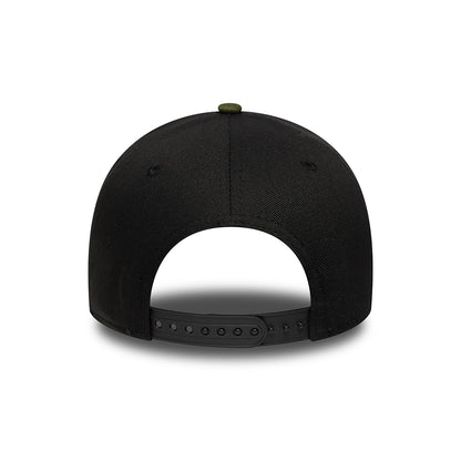 Casquette Snapback 9FORTY NE Camo Patch A-Frame noir-mousse NEW ERA
