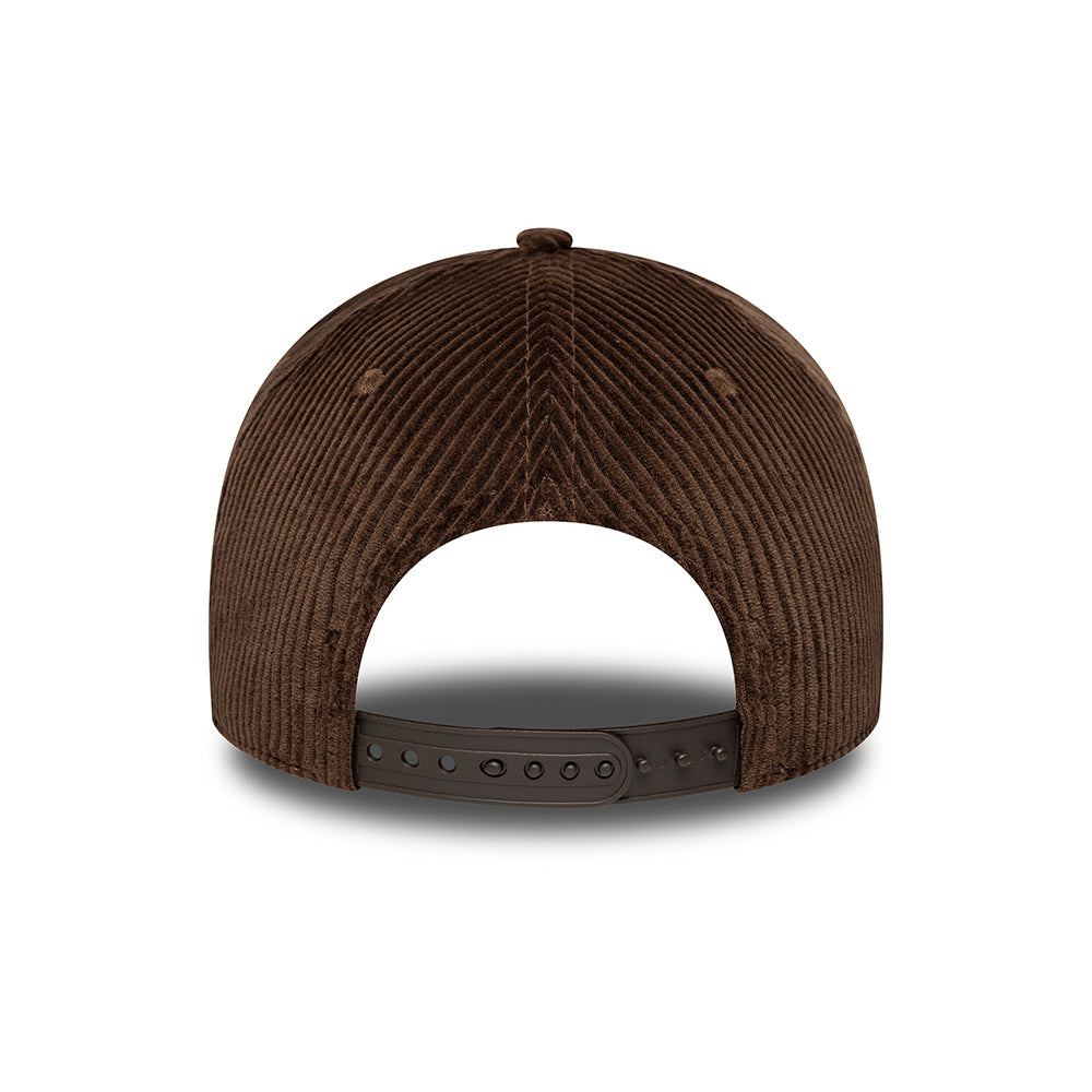 Casquette Snapback 9FORTY NE Patch Cord A-Frame marron NEW ERA